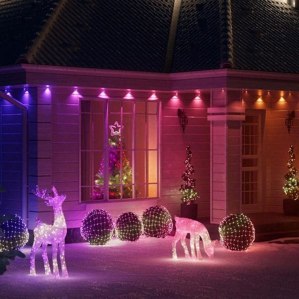 Гірлянда Smart LED Twinkly Permanent Light RGB72 IP65 білий кабель Twinkly RC_TWPL072STP-TEU фото