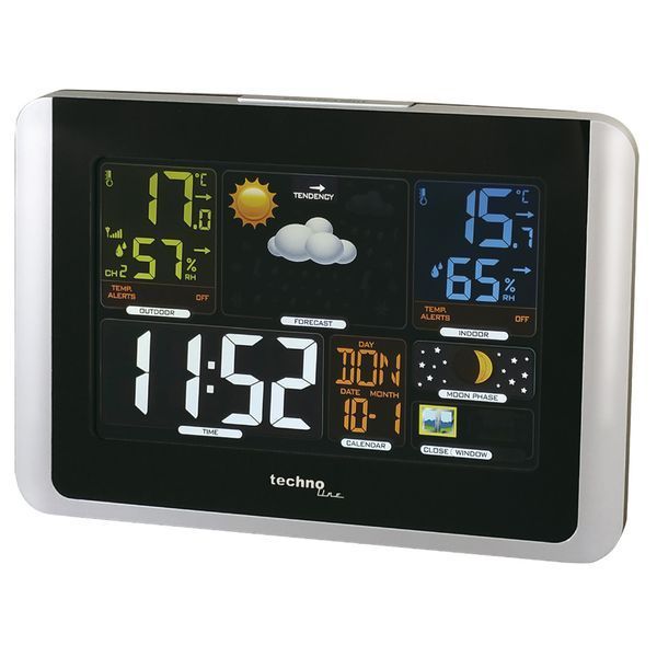 Метеостанция Technoline WS6442 Black (WS6442) (без аккумулятора и зарядного устройства) DS_DAS301184 фото