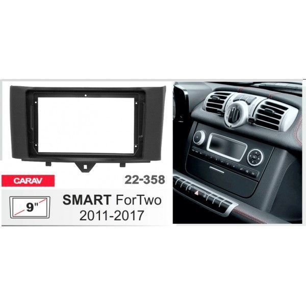 Перехідна рамка CARAV 22-358 для Smart ForTwo AV_22-358 фото