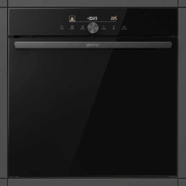 Gorenje Духовий шафа електричний, 77л, A+, пара, дисплей, IconTouch, чорний RC_BOS6747A05DG фото