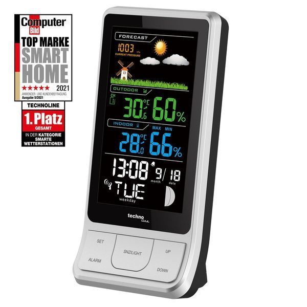 Метеостанция Technoline WS6441 Black/Silver (WS6441) DS_DAS301290 фото