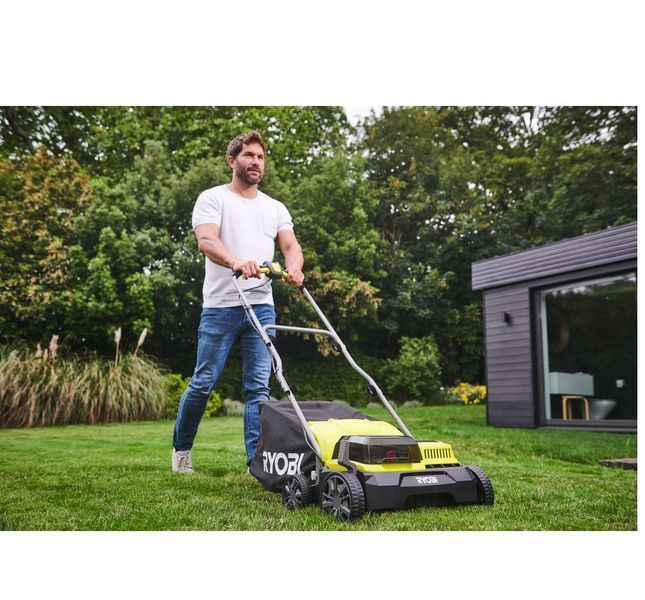 Газонокосарка акумуляторна Ryobi RY18LMX37A-150 ONE+ HY_90115191 фото