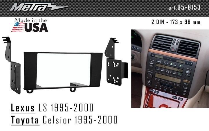 Переходная рамка Lexus LS Metra 95-8153 AV_95-8153 фото