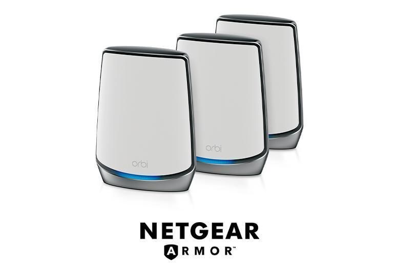 Система WiFi-Mesh Orbi RBK853 AX6000, 3мод, білий NETGEAR RC_RBK853-100EUS фото