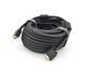 Кабель VEGGIEG VG-30 VGA 3 + 6, 30m, male to male (тато-тато), OD-8.0mm, 2 фериту, круглий Black, коннектор Gold, Box