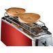 Тостер Russell Hobbs Luna Solar 1420Вт, довгі слоти, підігрів, розморожування, метал, червоний RC_23250-56 фото 5
