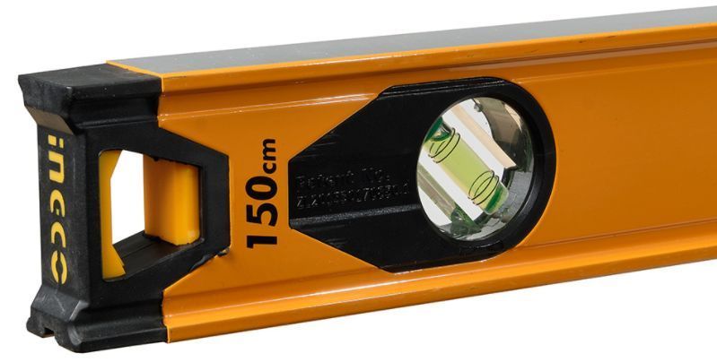 Будівельний алюмінієвий рівень 150 см INGCO HSL08150 INDUSTRIAL IN_HSL08150 фото