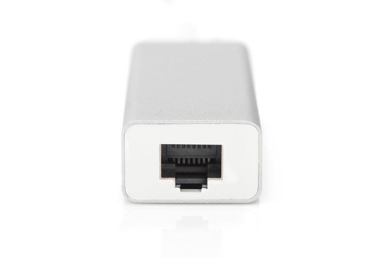 Концентратор DIGITUS DIGITUS USB-C - USB 3.0 3 Port Hub + Gigabit Ethernet RC_DA-70255 фото