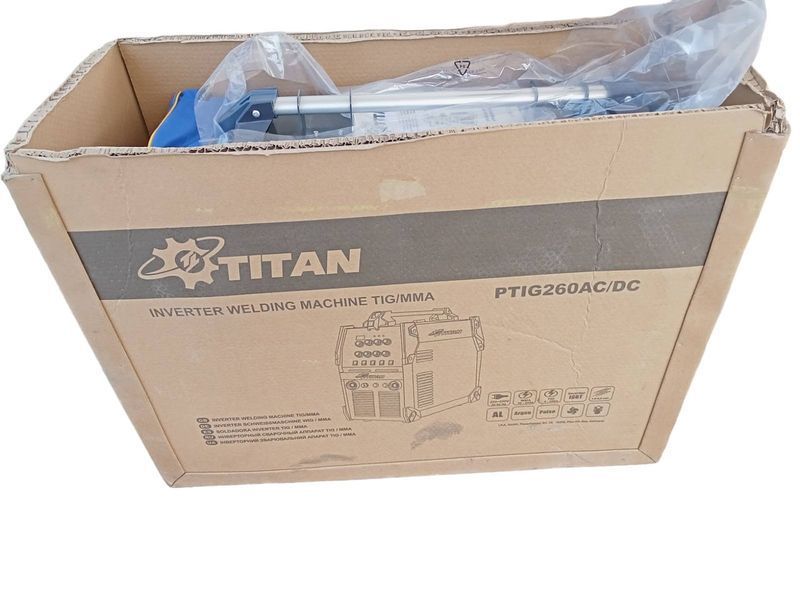 Зварювальний інвертор Titan PTIG 260 AC/DC-SMART-AL HY_090113397 фото