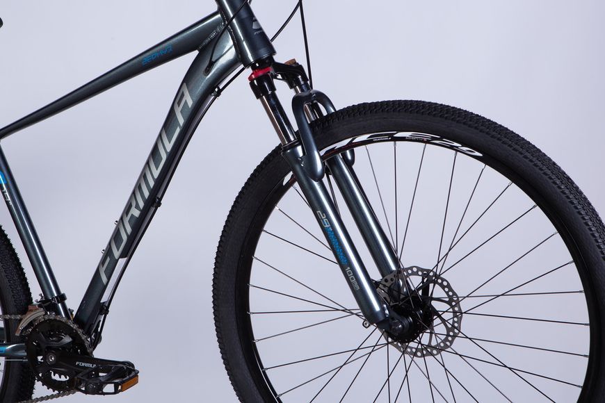 Велосипед AL 29" Formula ZEPHYR 3.0 DD CS рама-19" темно-сiрий 2025 VT_OPS-FR-29-358 фото