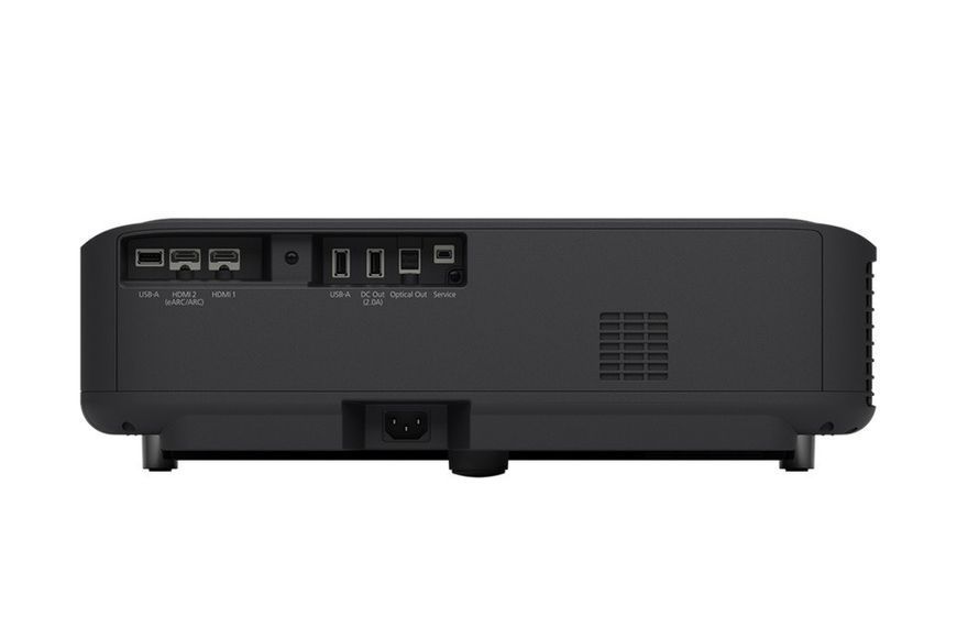 Проектор домашнього кінотеатру Epson EH-LS650B UHD, 3600 lm, LASER, 0.25, WiFi, Android TV, чорний RC_V11HB07140 фото