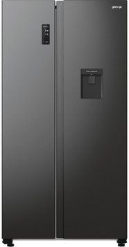 Gorenje Холодильник SBS, 179х67х92см, 2 дв., 353 (191) л, А ++, NF +, Інв. , Зона св-ти, диспенсер, генератор RC_NRR9185EABXLWD фото