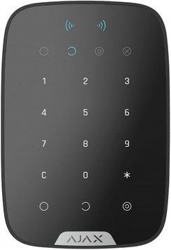 Беспроводная сенсорная клавиатура Ajax Keypad Plus черная RC_23069 фото