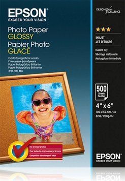 Папір Epson 100mmx150mm Glossy Photo Paper, 500 арк RC_C13S042549 фото