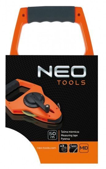 Лента Neo Tools измерительная стальная, 50 м RC_68-150 фото