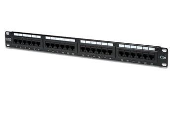 Патч-панель DIGITUS САТ 5e UTP, 19", 1U, 24 порта, собрана RC_DN-91524U фото