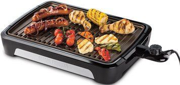 Гриль George Foreman барбекю Smokeless BBQ Grill 1606Вт, темп. режимов-3, съемные пластины, пластик, черный RC_25850-56 фото