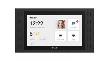 Видеодомофон BAS-IP AT-10, IPS 10", переадресация, черный RC_AT-10_B фото