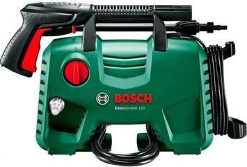 Минимойка высокого давления Bosch EasyAquatak 120, 1500Вт, 120бар, 350л/ч, шланг 5м, 4кг. RC_0.600.8A7.901 фото