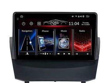 Штатная автомагнитола FORS.auto FS 2 PRO для Ford Fiesta (2+32Gb, 9") 2009-2014 FA_FS-2110 фото