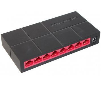 Коммутатор Mercury SG108M 8 портов Ethernet 10/100 Мбит/1000 Мбит/сек, BOX Q40 U_11353 фото