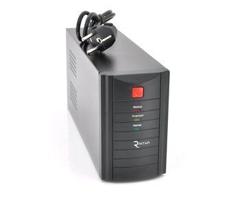 ИБП Ritar RTM1000 (600W) Proxima-L, LED, AVR, 3st, 3xSCHUKO socket, 2x12V7Ah, metal Case (350х120х190)- Q2 U_05857 фото