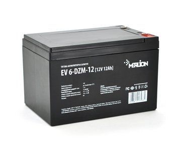 Тягова акумуляторна батарея MERLION EV 6-DZM-12 12V 12Ah M5 (151х98х95(100) U_13588 фото