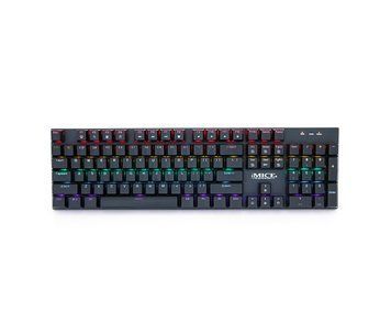 Клавиатура iMICE GK600 USB, длина кабеля 100см, (Eng), Black, 104к U_34668 фото