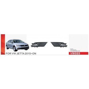 Фари дод. модель VW Jetta 2014-18/VW-889/H8-12V35W/eл проводка OL_29202 фото