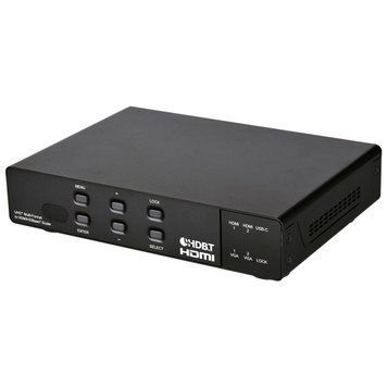 Cypress Мультиформатний Комутатор та Скейлер HDMI/USB-C/VGA у HDMI/HDBaseT CSC-109TX RC_CSC-109TX фото