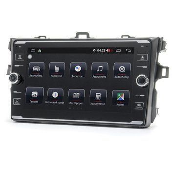 Штатная автомагнитола Prime-X 22-505/8K, 4+64, 4G для TOYOTA Corolla 2007-2013 (чёрный) PX_2000000019758 фото