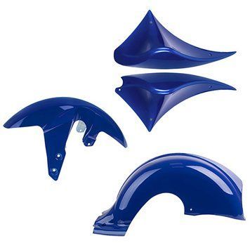 Комплект крыльев и накладок бака для электроскутера Chopper r804-m3 Blue OL_00000051291 фото