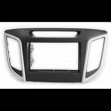Переходная рамка CARAV 11-656 для HYUNDAI iX-25 2014+; Creta 2015+ (without Radio / Grey) AV_11-656 фото