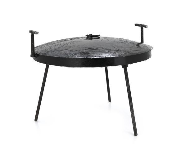 Сковорода з диска борони SHOP PAN 50см+кришка U_30693 фото