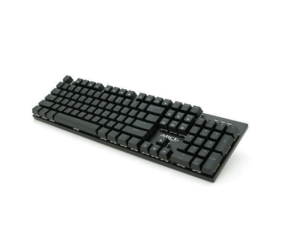 Клавіатура iMICE GK600 USB, довжина кабелю 100см, (Eng), Black, 104к U_34668 фото