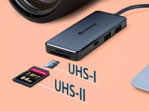 Хаб Transcend USB 3.1 Type-C > 2xUSB 3.1 Type-A/2xType-C/microSD/SD, пасивний RC_TS-HUB5C фото