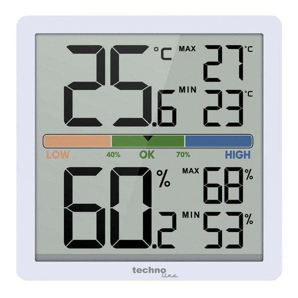 Термогигрометр Technoline WS9472 White (WS9472) DS_DAS302454 фото