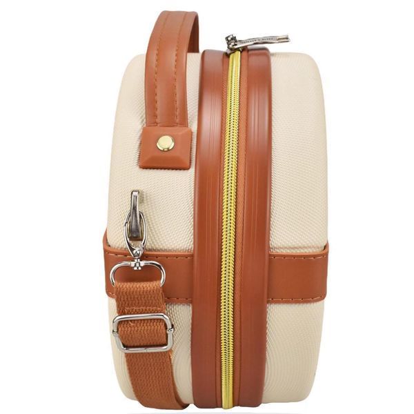 Б'юті-кейс Semi Line 5L Ecru/Brown (T5670-1) DS_DAS302665 фото