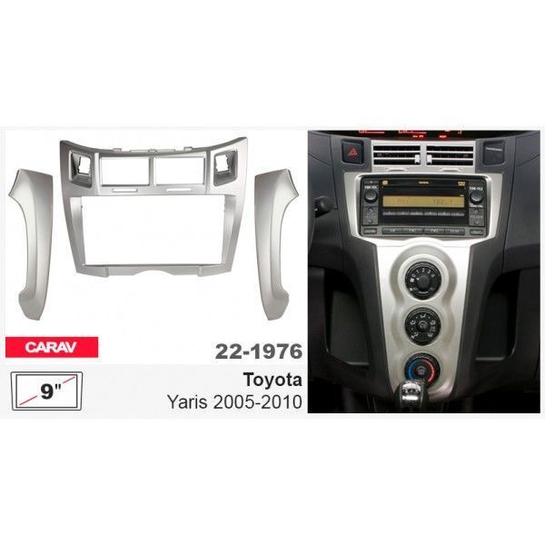 Перехідна рамка Toyota Yaris Carav 22-1976 AV_22-1976 фото