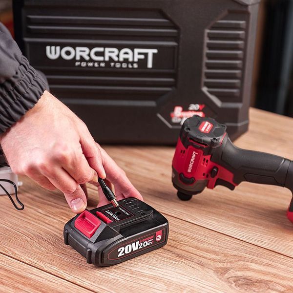 Акумуляторний безщітковий гвинтоверт ударний WORCRAFT CIS‑S20LiBM‑260 WM_13274 фото