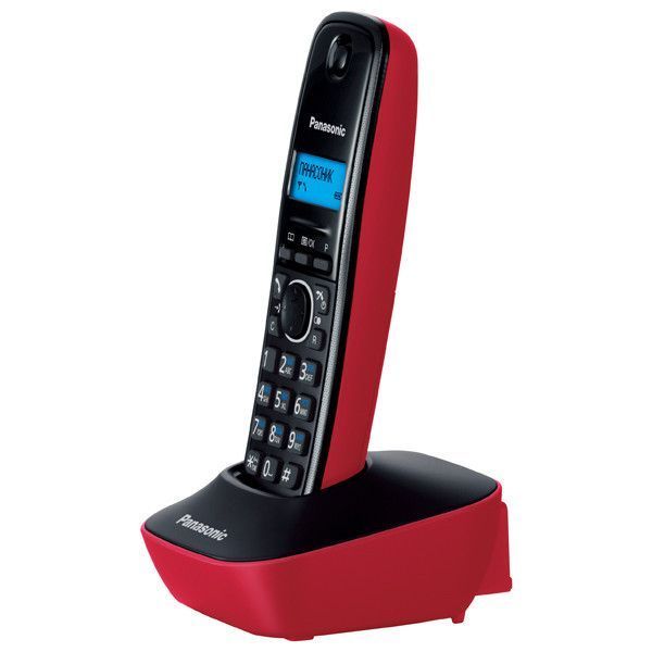 Радіотелефон DECT KX-TG1611UAR Black Red Panasonic RC_KX-TG1611UAR фото