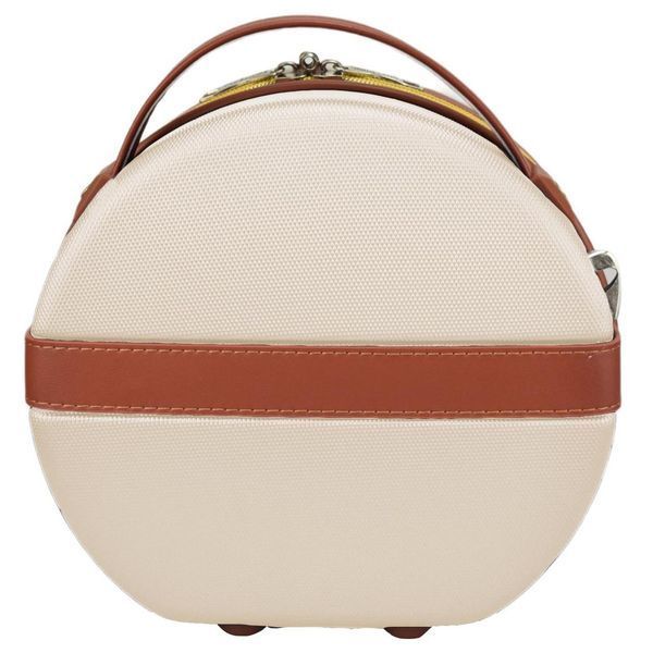 Б'юті-кейс Semi Line 5L Ecru/Brown (T5670-1) DS_DAS302665 фото