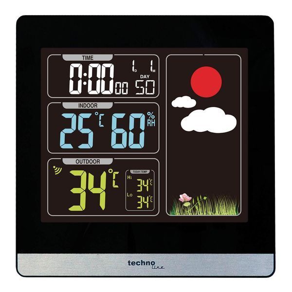 Метеостанция Technoline WS6448 Black (WS6448) DS_DAS301183 фото