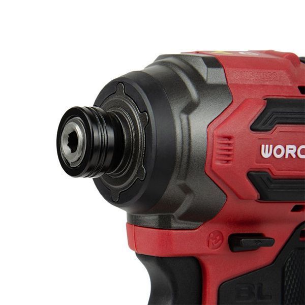 Акумуляторний безщітковий гвинтоверт ударний WORCRAFT CIS‑S20LiBH WM_13233 фото