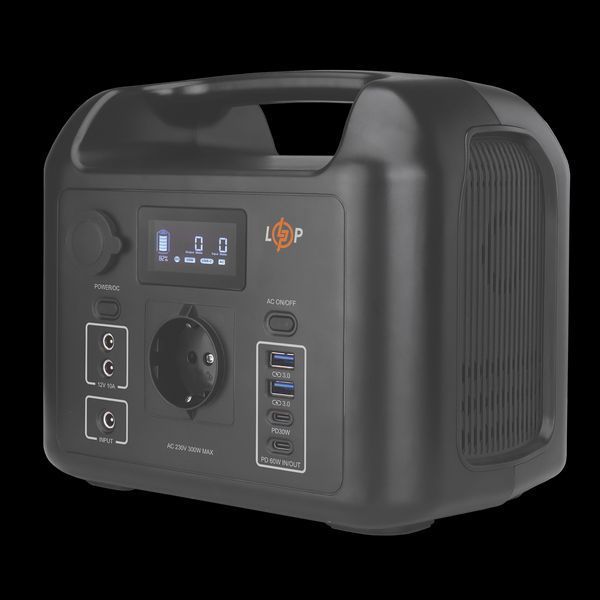 Многофункциональная портативная зарядная станция LP CHARGER 300 (300W, 320Wh) LP_20052 фото