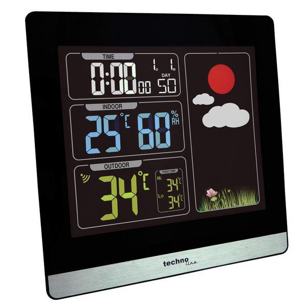 Метеостанция Technoline WS6448 Black (WS6448) DS_DAS301183 фото