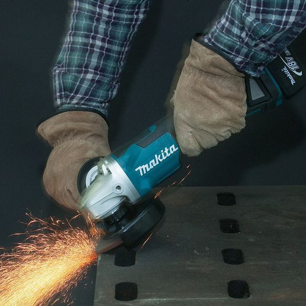 Шлифмашина угловая аккумуляторная Makita DGA 504 Z 125мм LXT 18В 8500об (без аккумулятора и зарядного RC_DGA504Z фото