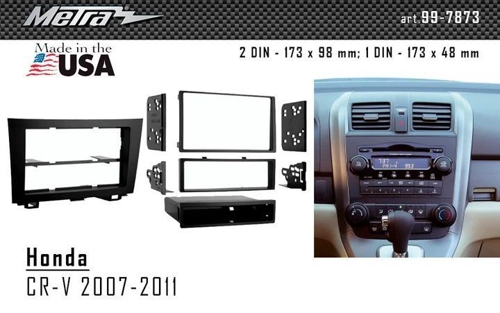 Переходная рамка Honda CR-V Metra 99-7873 AV_99-7873 фото