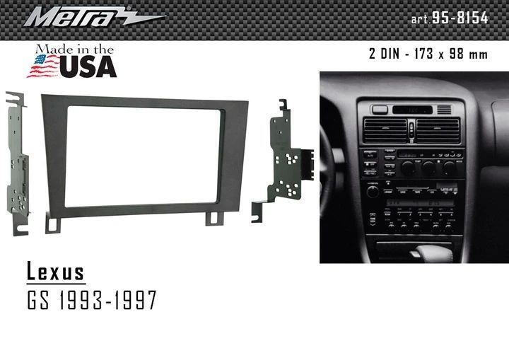 Переходная рамка Lexus GS Metra 95-8154 AV_95-8154 фото