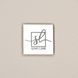 Б'юті-кейс Semi Line 5L Ecru/Brown (T5670-1) DS_DAS302665 фото 7